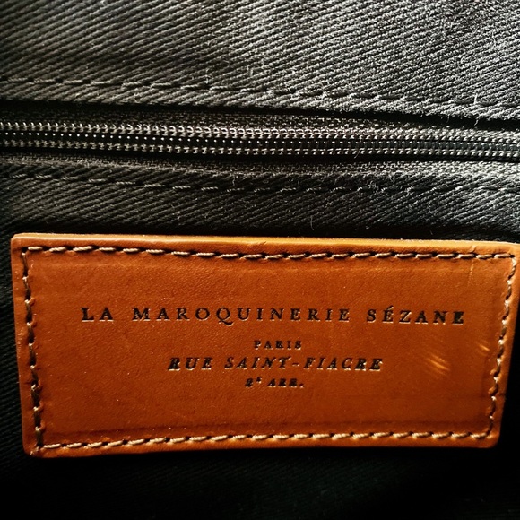 SOLD - DO NOT PURCHASE Sezane Farrow Bucket Bag Camel - Picture 9 of 11